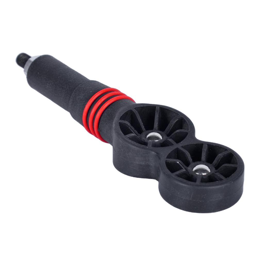 Rubber Bow Stabilizers Shock Absorption Gear For Compound Bow 17cm