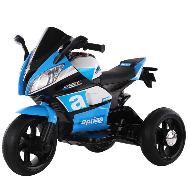 Xe máy điện 3 bánh GP5189 moto đạp ga cho bé vận động ngoài trời (Đỏ-Cam-Xanh dương-Xanh lá)