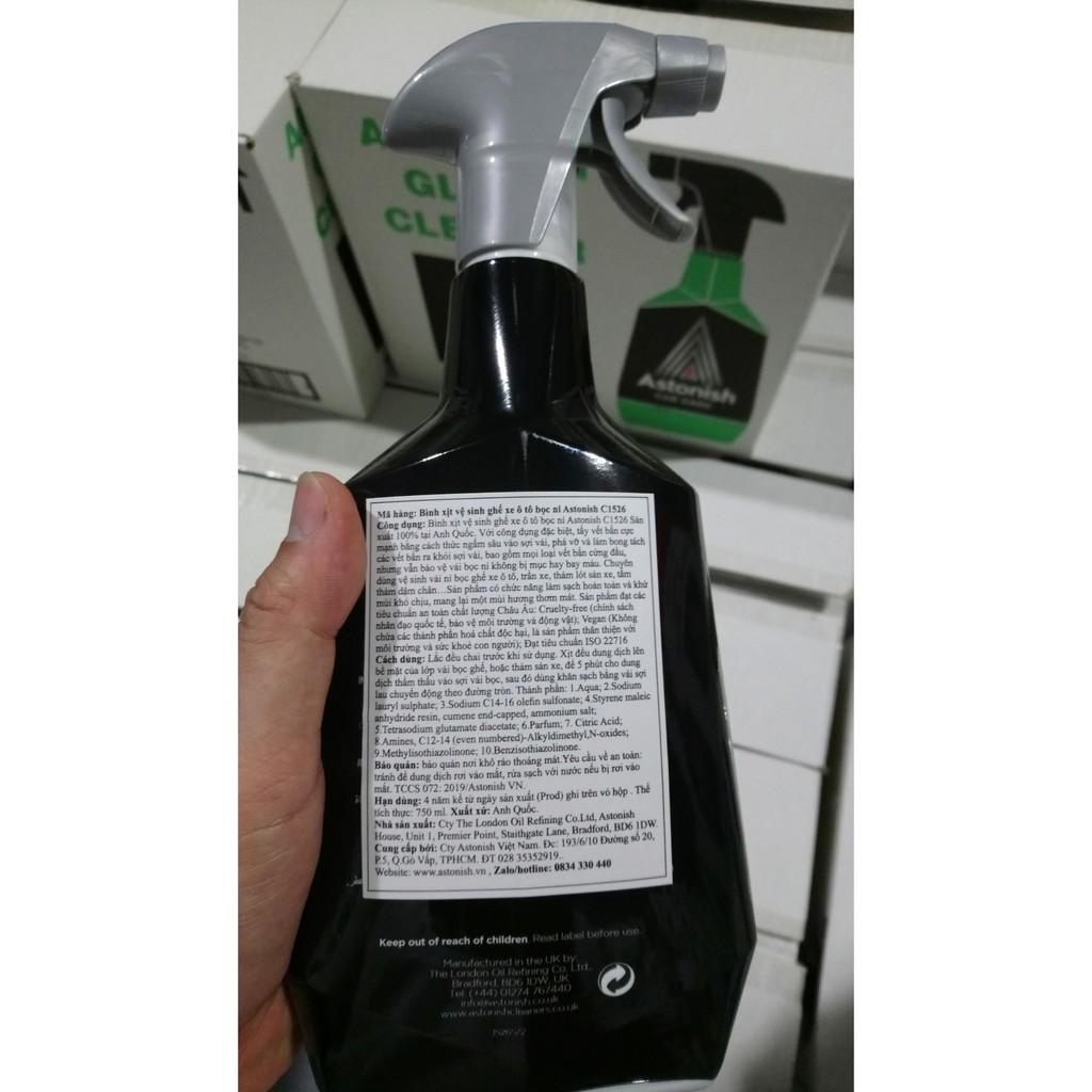 BÌNH XỊT VỆ SINH GHẾ XE ÔTÔ BỌC VẢI NỈ ASTONISH C1526