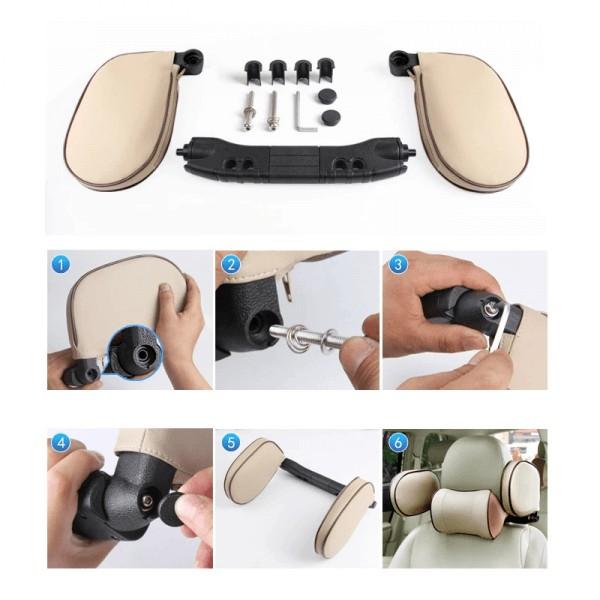 Gối Tựa Đầu Khi Ngủ Trên Ô Tô Chống Đau Mỏi Cổ
