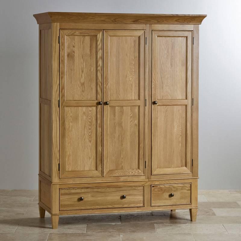 Tủ Áo 3 Cánh Classic Gỗ Sồi IBIE