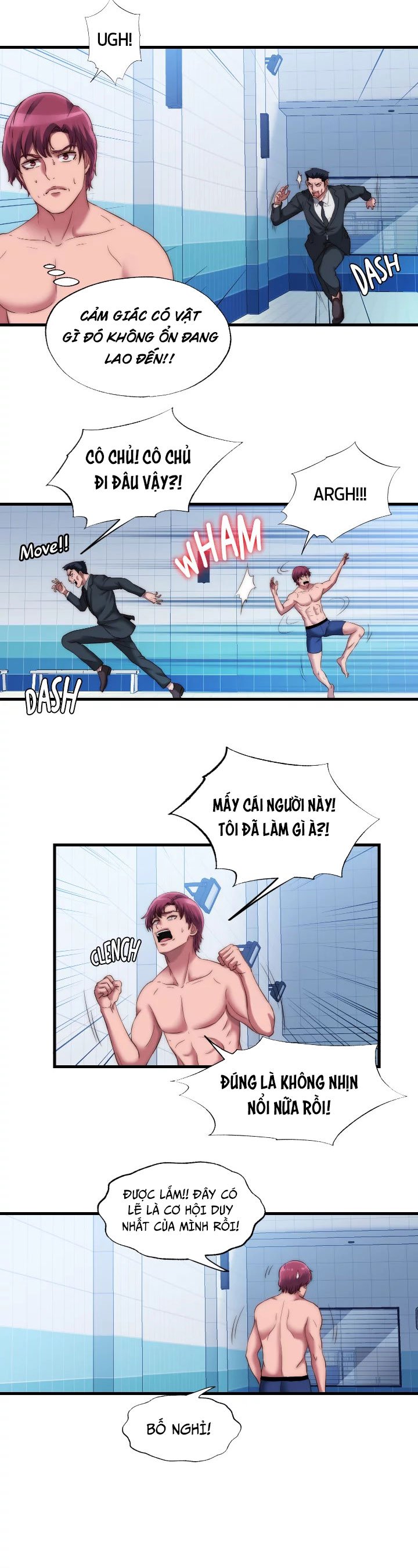 nước tràn hồ bơi chapter 48 3