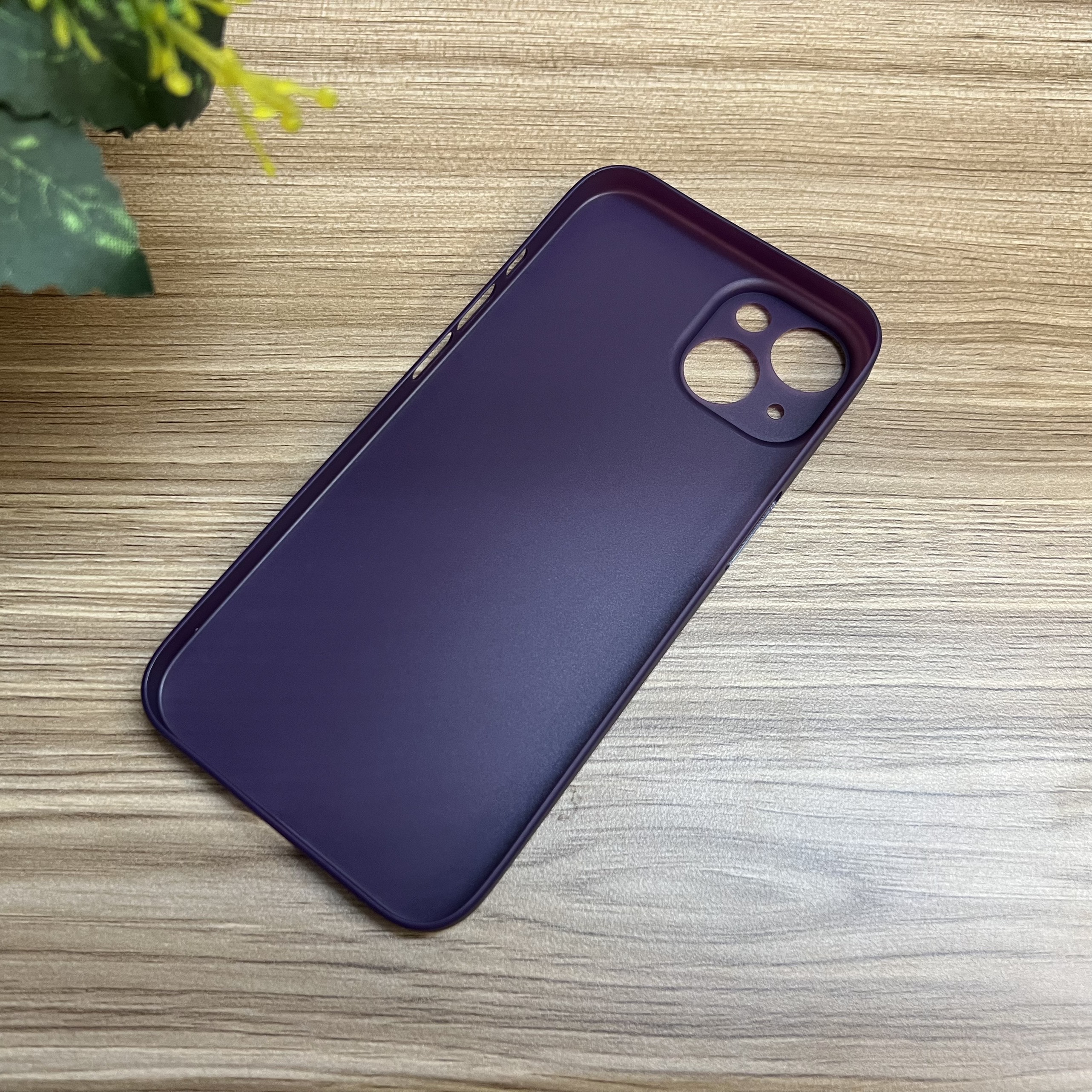 Ốp lưng dành cho iPhone 14 Memumi siêu mỏng màu tím- Hàng chính hãng