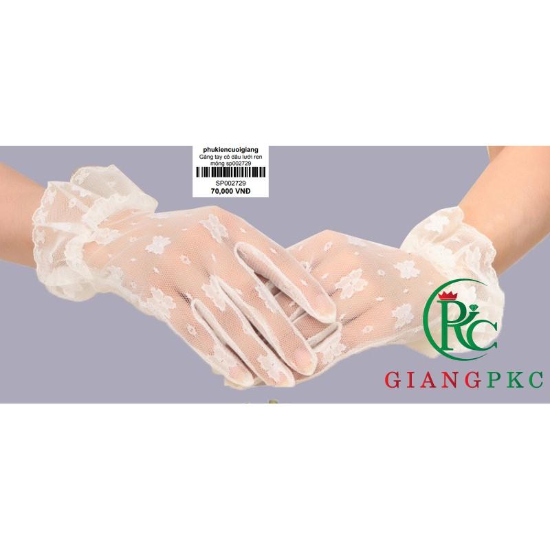 Găng tay cô dâu mẫu mới giangpkc sp2729
