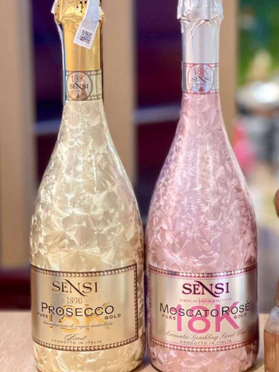 Vang Sủi Hồng Sensi 18K Prosecco Rose Rượu Vang Ý Sủi Hồng Nhập Khẩu Chính Hãng Fall In Love With MonteCarlo