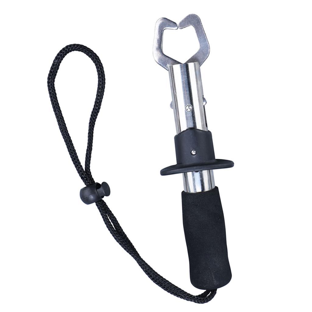 Portable Compact Stainless Steel Fish Lip Gripper Grabber Fishing
