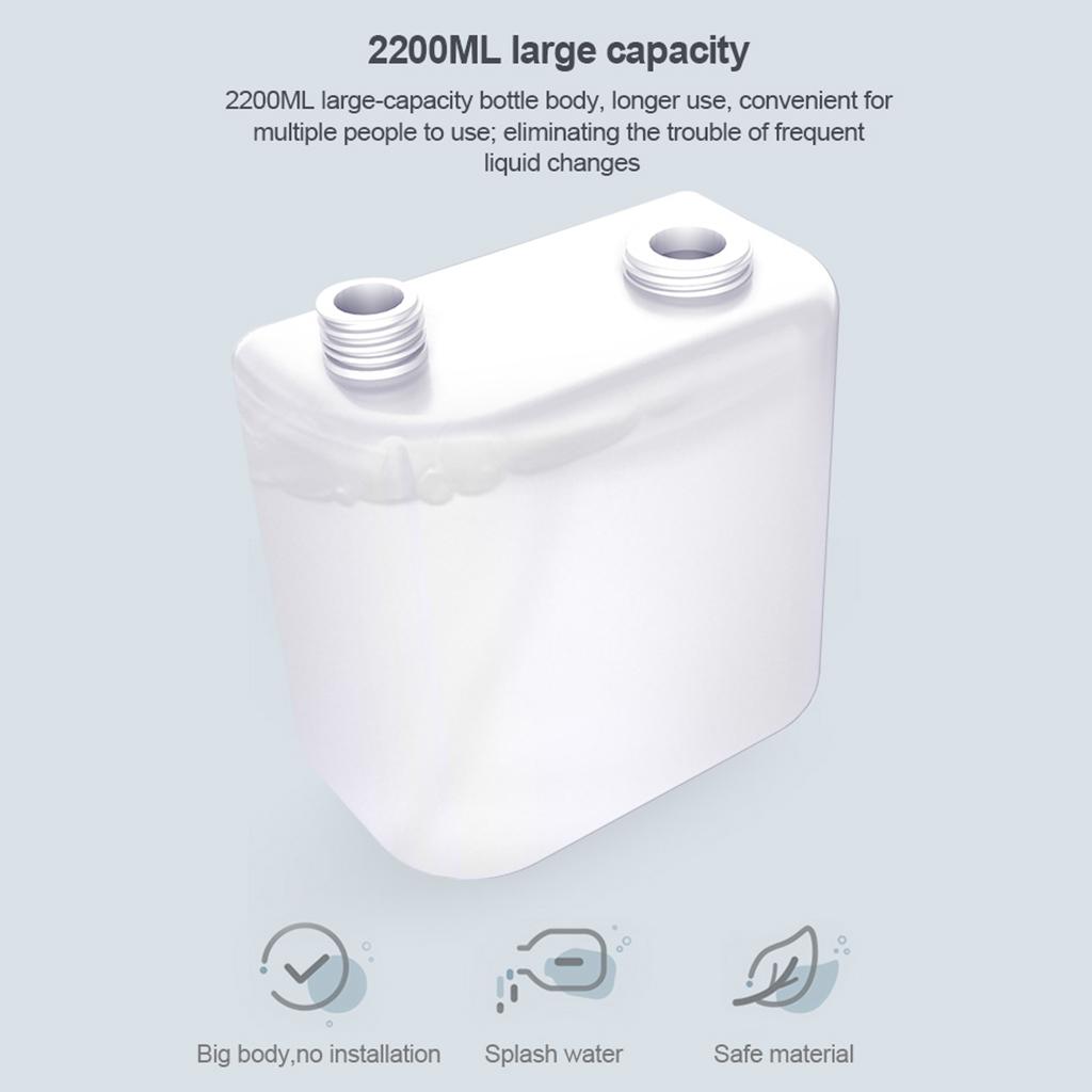 Automatic Soap Dispenser - Touchless Liquid Infrared Soap Pump, Wall-Mounted for Airport, Kitchen, Hotel, Restaurant Ultra-Large Capacity