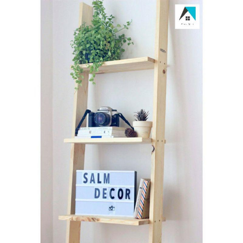 Kệ thang gỗ / Kệ gỗ Decor trang trí nhà cửa
