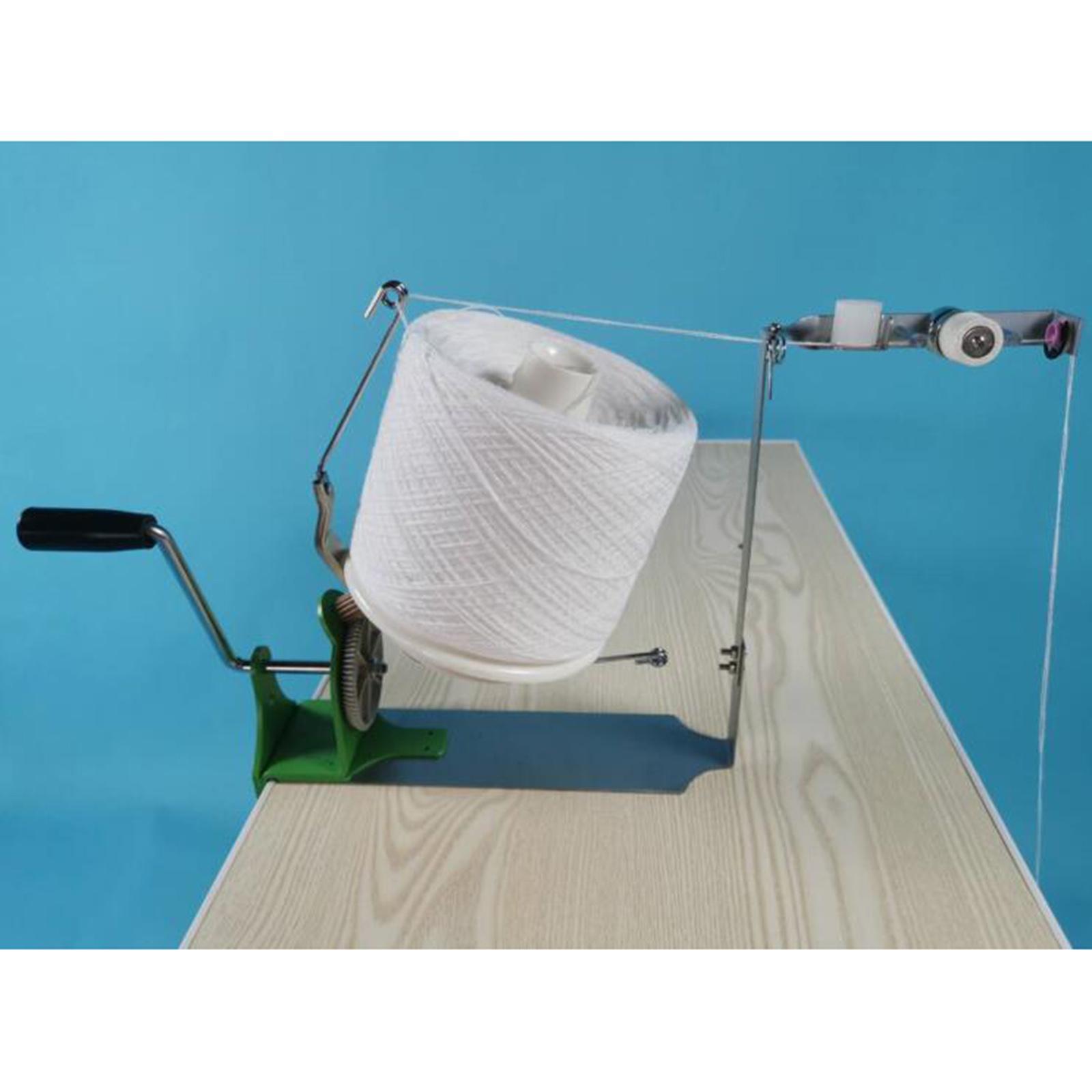 Yarn Fiber String Ball Wool Winder Holder Parts Hand Operated Sewing