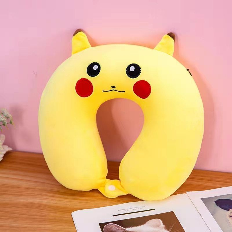 Gối kê cổ chữ U - Gối tựa cổ bông đi máy bay Ô tô du lịch Chống Mỏi Cổ Làm Việc Văn Phòng Hay Đi Du Lịch - Giao ngẫu nhiên