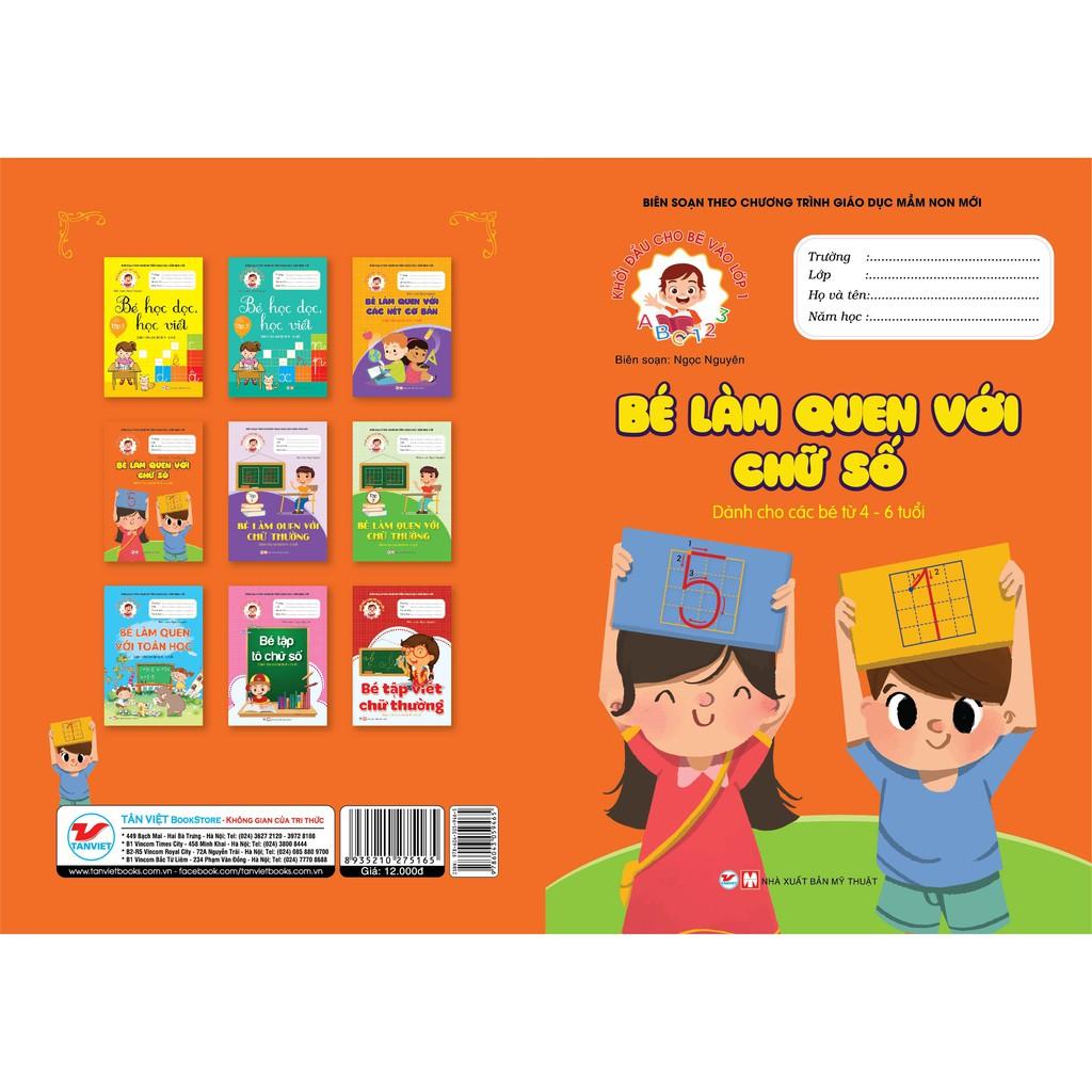 Khởi Đầu Cho Bé Vào Lớp 1 -Bé Làm Quen Với Chữ Số - Bản Quyền