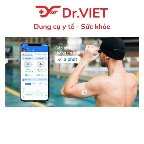 Máy Đo Đường Huyết Liên Tục 3P FPT MediCare | Y khoa DrViet