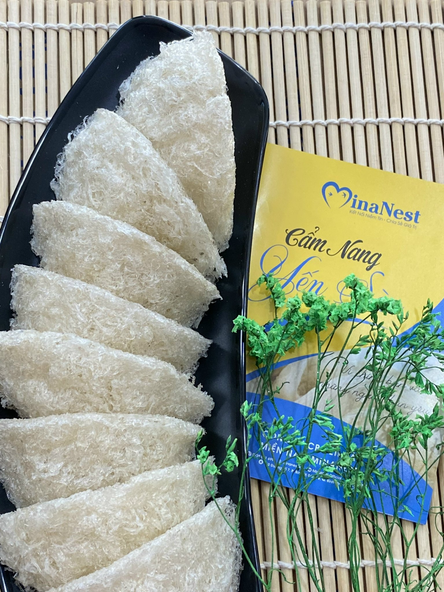 Yến sào tinh chế sợi ngắn MinaNest, hộp 100gr