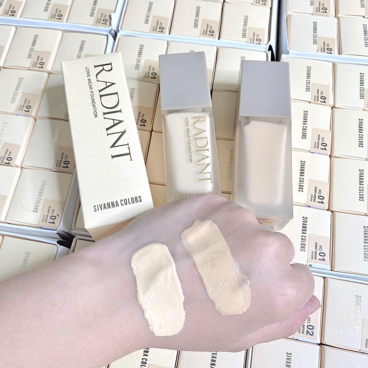 Kem Nền Sivanna Lâu Trôi Kiềm Dầu Thái Lan Sivanna Color Long Wear Foundation 35g Bản Mới