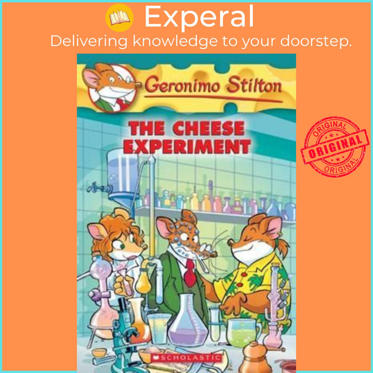 Sách - The Cheese Experiment (Geronimo Stilton #63) by Geronimo Stilton (US edition, paperback)