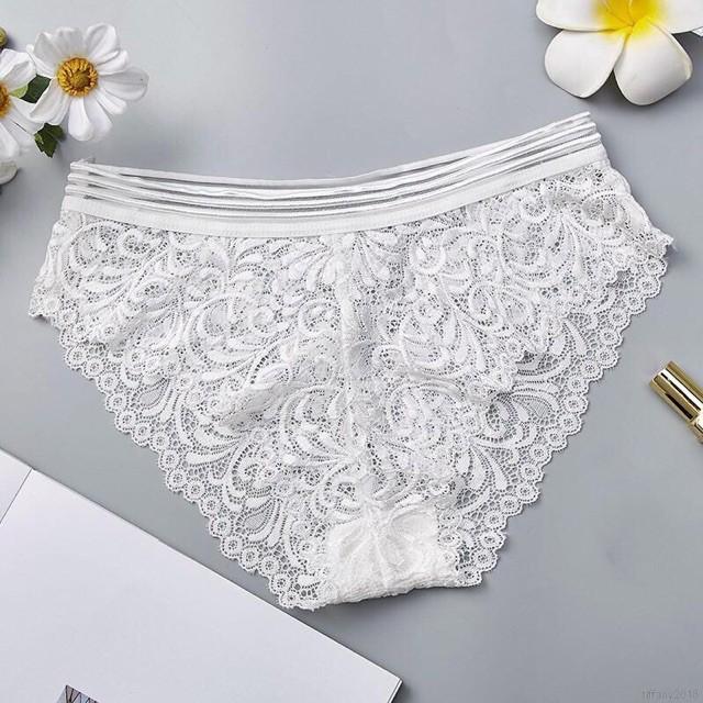 Quần lót nữ đẹp ️️ Quần Lót Ren Nữ Ren Sọc Lưng Hàng Quảng Châu Cao Cấp