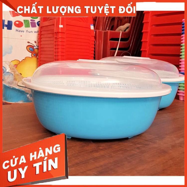 Rổ Nắp Bầu Dục Nhựa