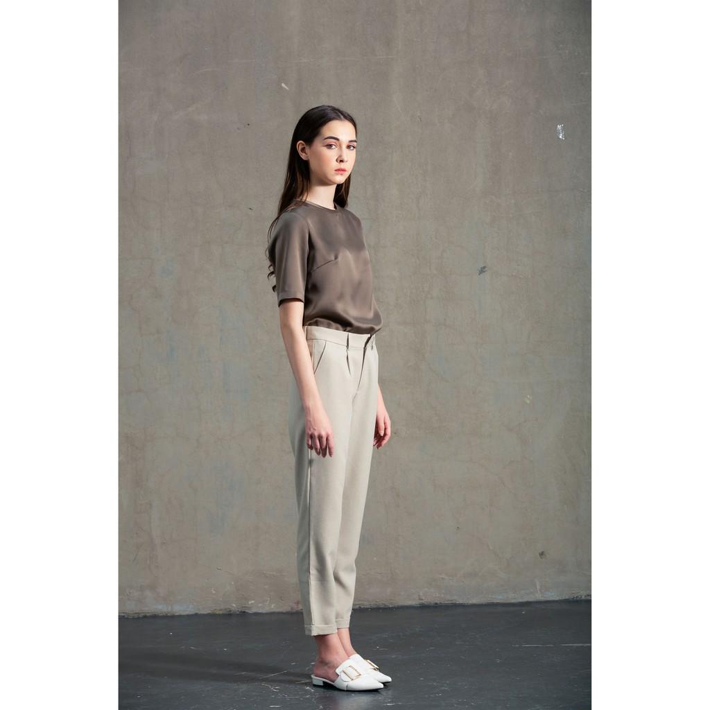 Quần dài nữ Callia ống suông Baggy