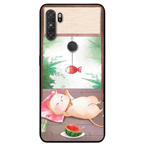 Ốp lưng dành cho Vsmart Active 3 mẫu Mèo Và Điện Thoại