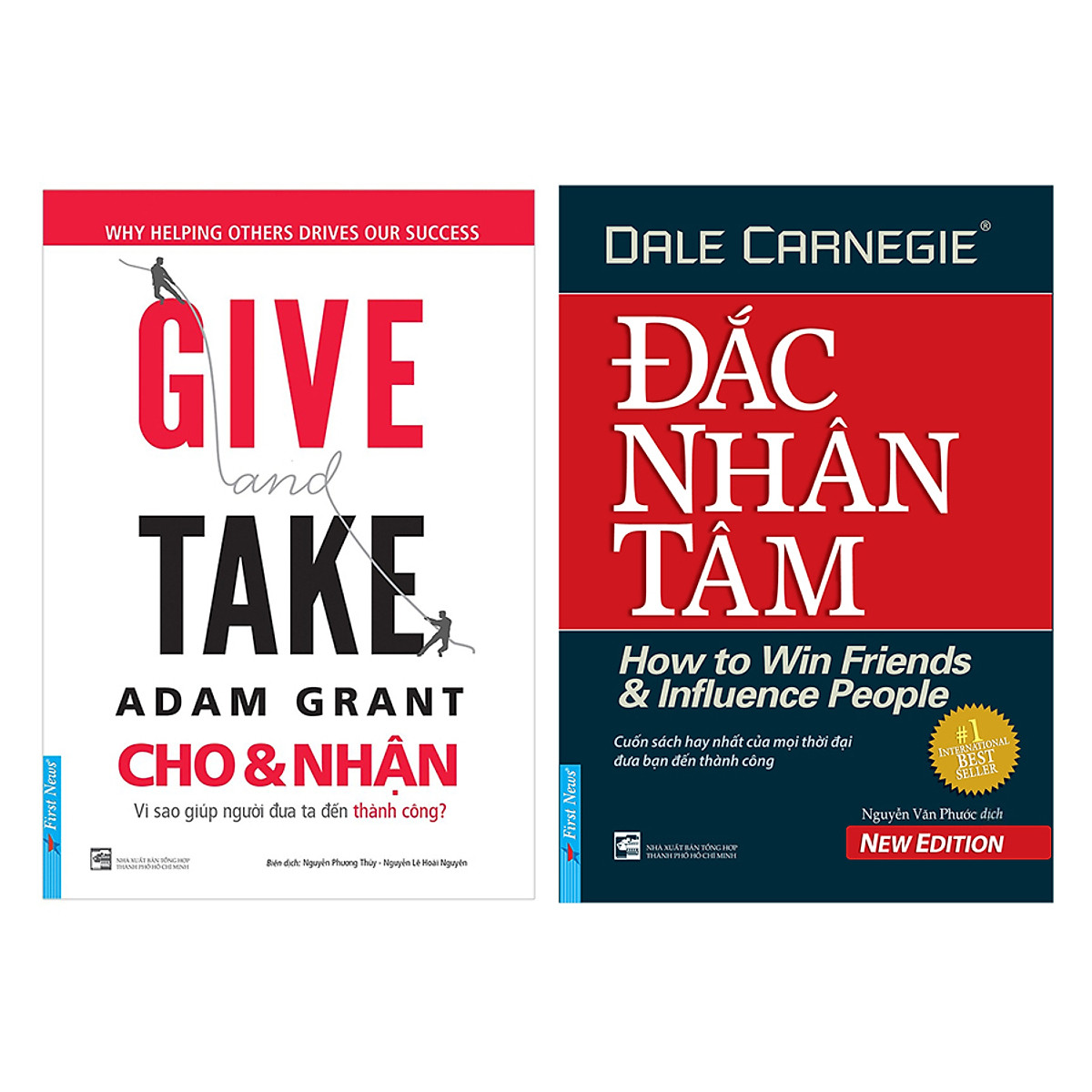 Combo Give And Take - Cho và Nhận  + Đắc Nhân Tâm