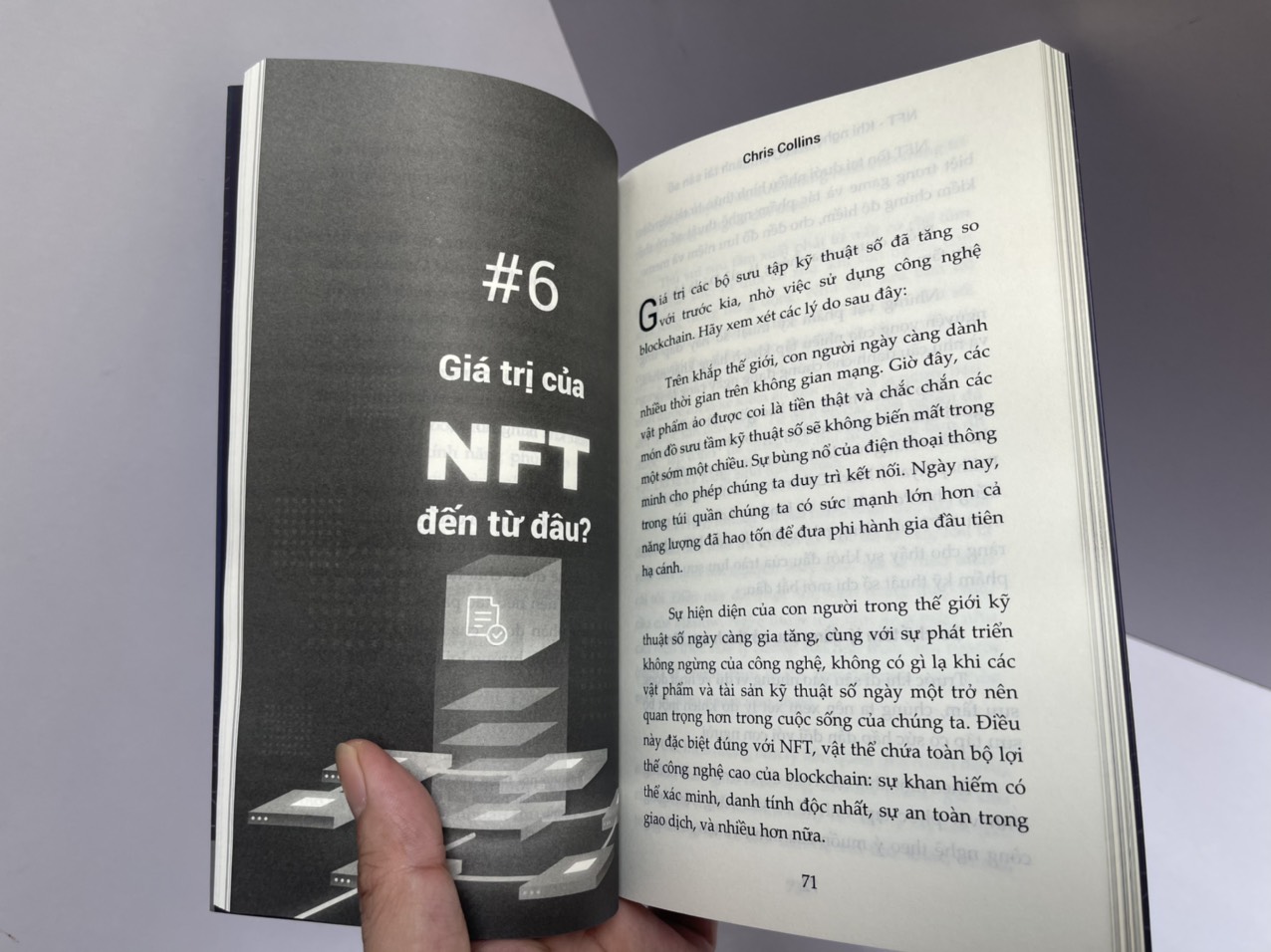 NFT – KHI NGHỆ THUẬT TRỞ THÀNH TÀI SẢN SỐ – Chris Collins - Hoàng Ly dịch - AZ Viêt Nam- NXB Thế Giới
