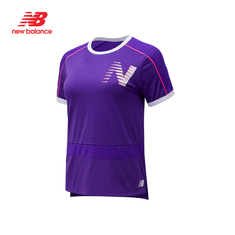 Áo thun tay ngắn thể thao nữ New Balance Printed Fast Flight - WT11241 (form Quốc tế)