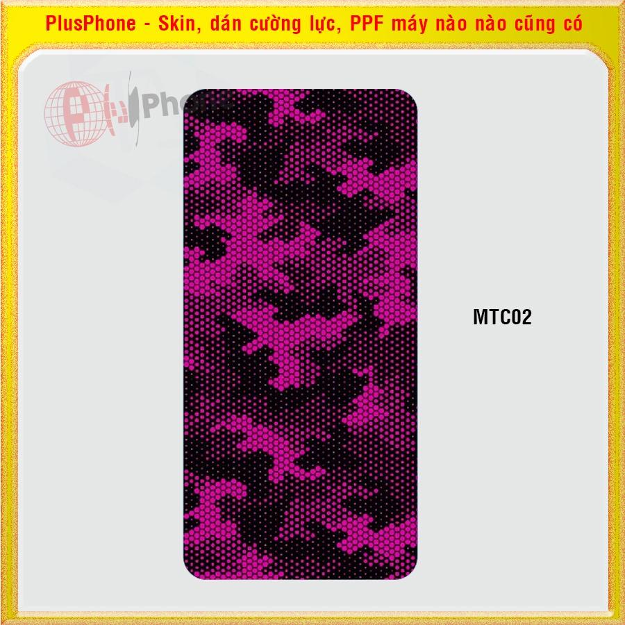 Dán Skin mặt sau cho iPhone 11, 11 Pro, 11 Pro Max màu matrix camo