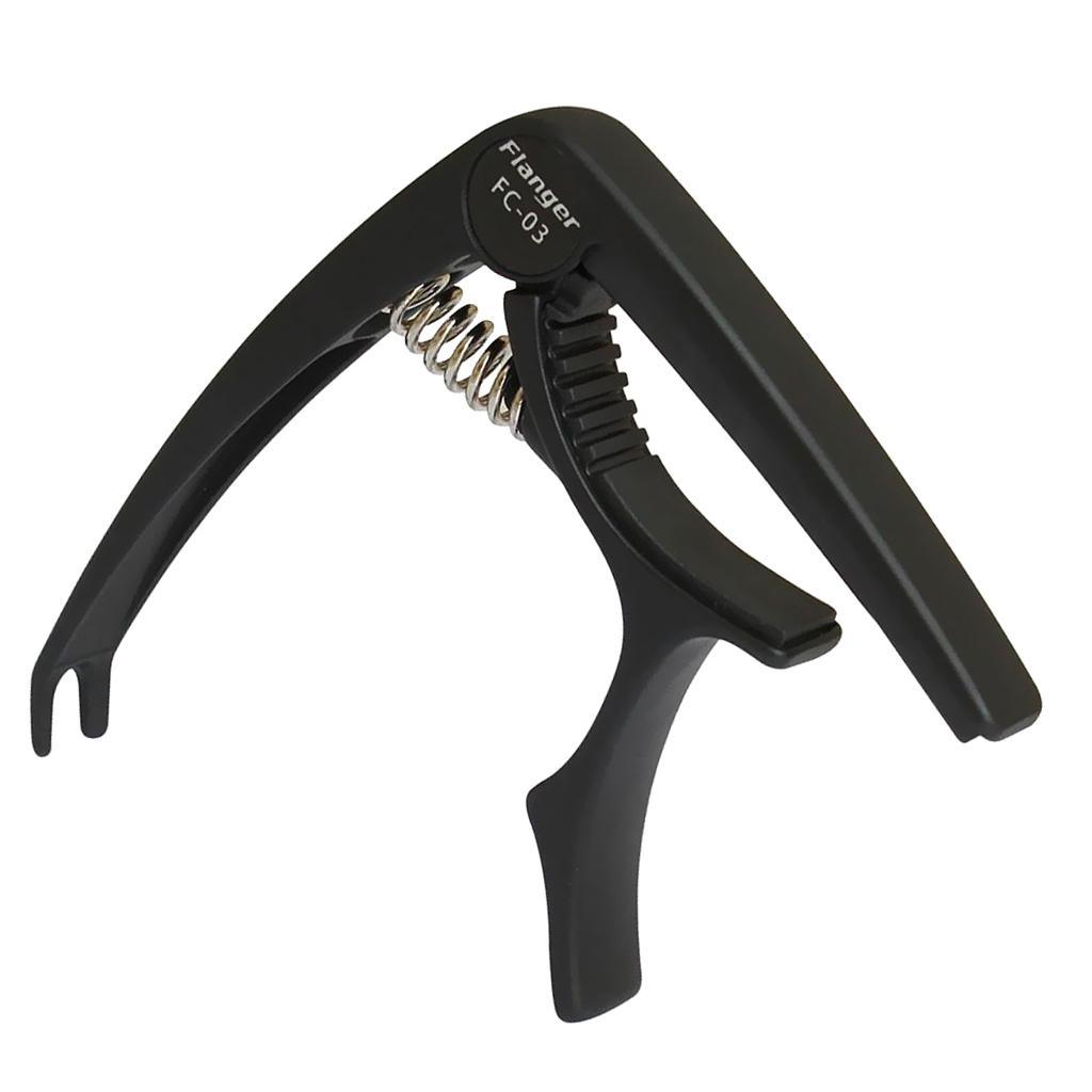 Tune Quick Change Capo Key Clamp&24pcs Picks For Acoustic Electric Guitar