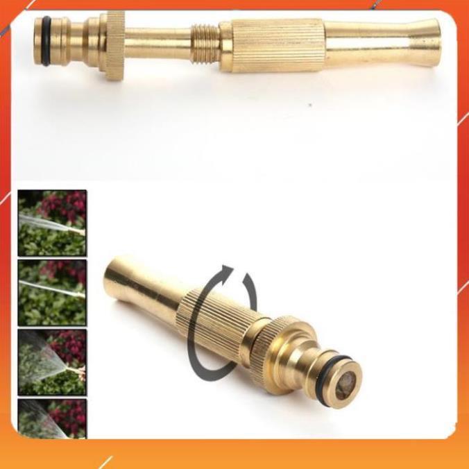 Vòi Xịt️Evoucher Bộ dây vòi xịt nước rửa xe, tưới cây , tăng áp 3 lần, loại 15m 206587 cút sập,nối vàng+ mở chai