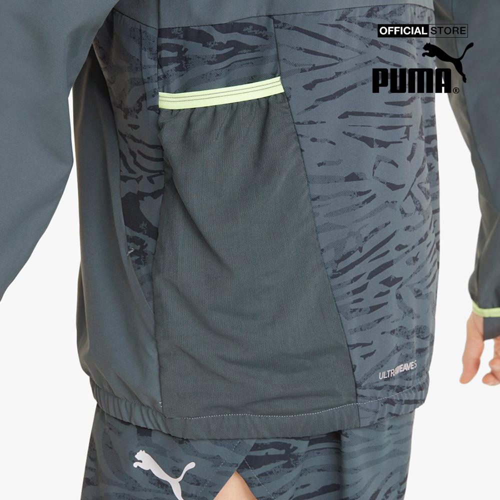 PUMA - Áo khoác thể thao nam cổ cao Ultraweave S FSTR Running 521397-42