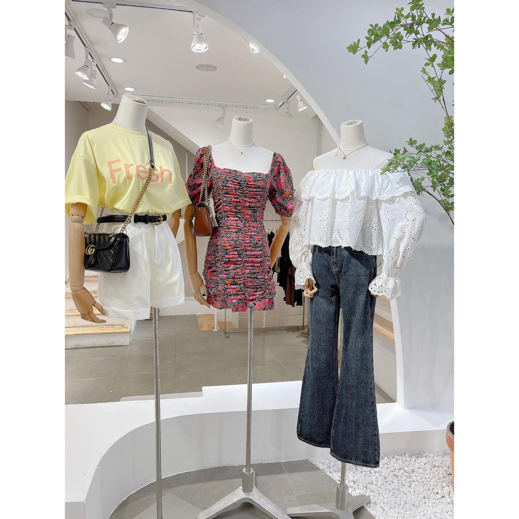 Quần short bẻ line, Peace House Clothing