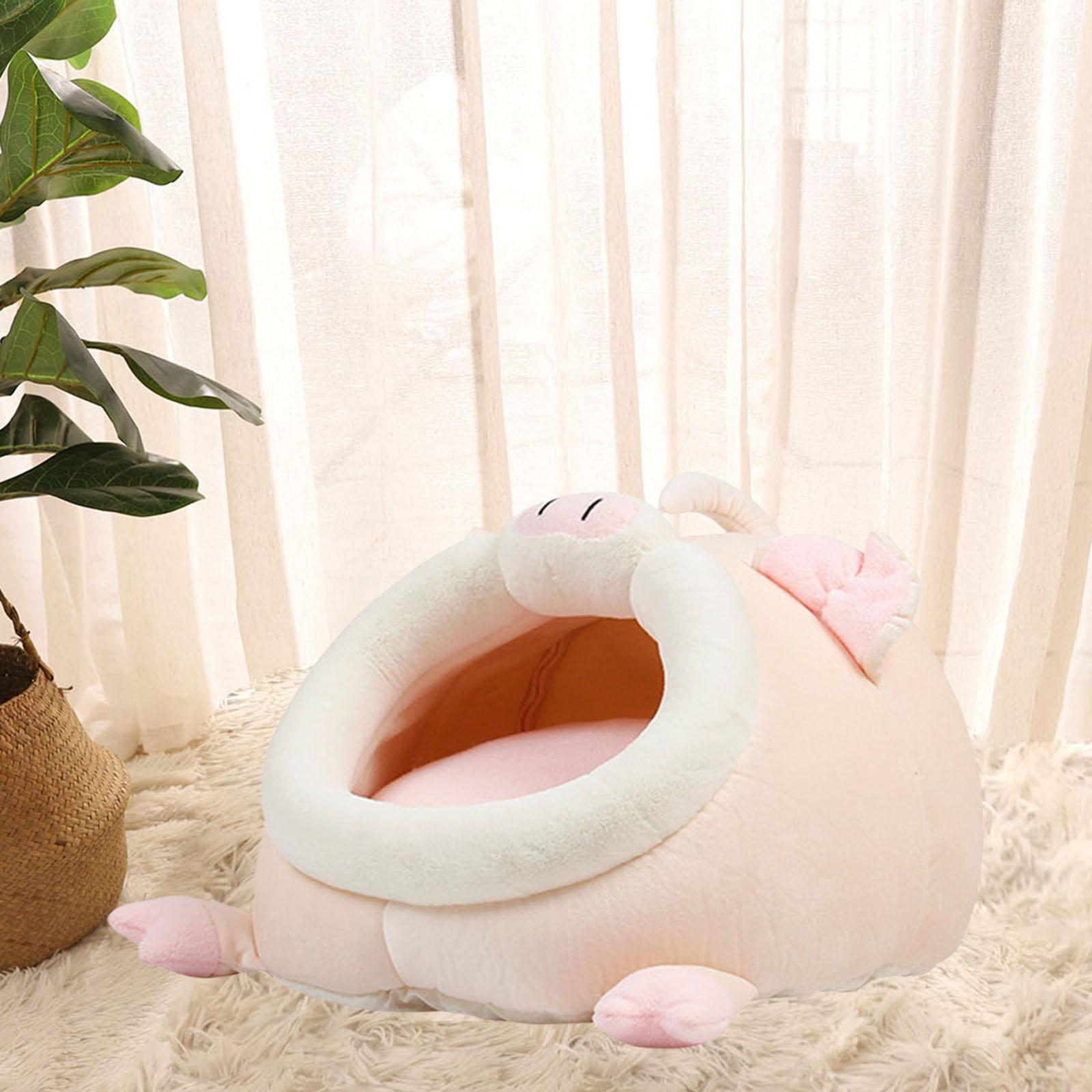 Cute Cartoon Winter Guinea  Bed Squirrel Rodent Rest Cage Hamster House