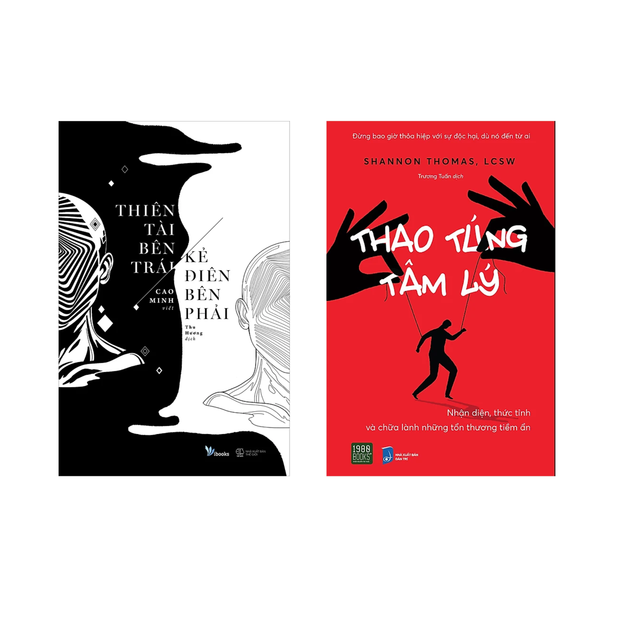Combo 2 Cuốn: Thiên Tài Bên Trái Kẻ Điên Bên Phải + Thao Túng Tâm Lý