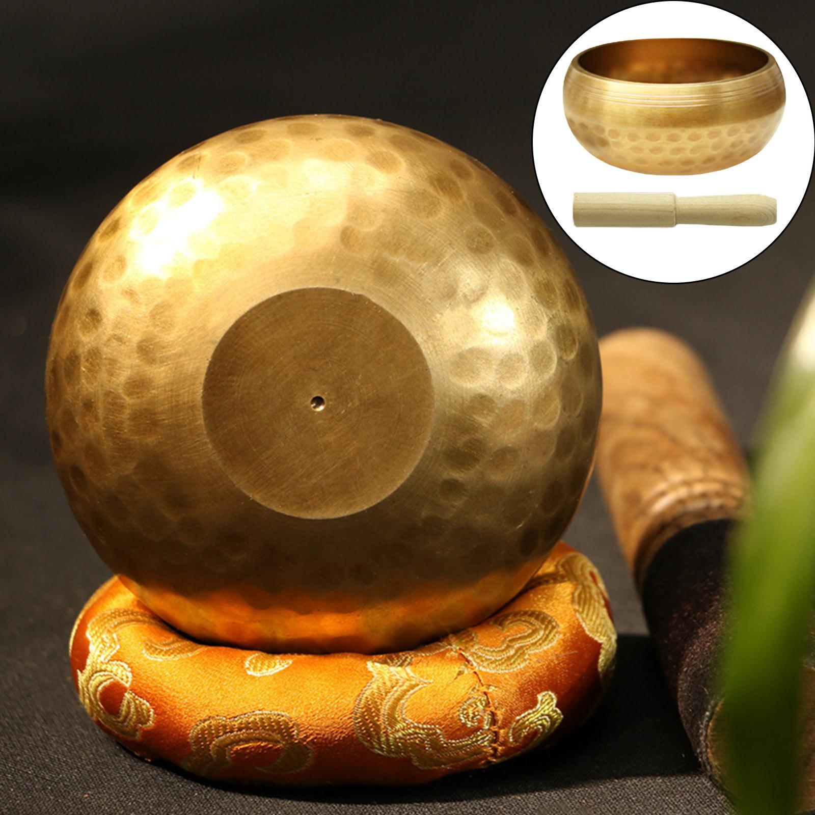 Set Craft Beautiful Sound Copper for Tabletop Yoga Meditation