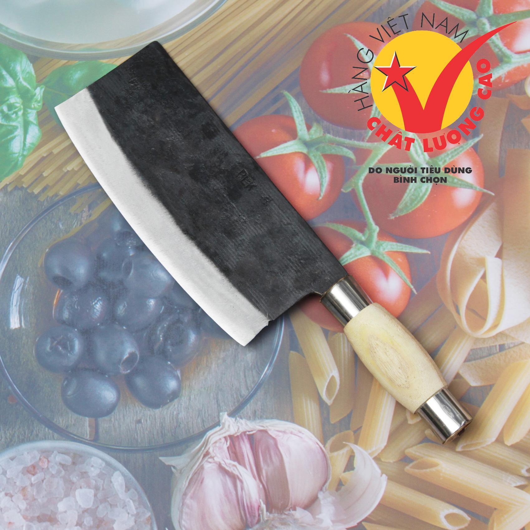 Dao chặt xương vuông Đa Sỹ rèn thủ công bằng nhíp ô tô