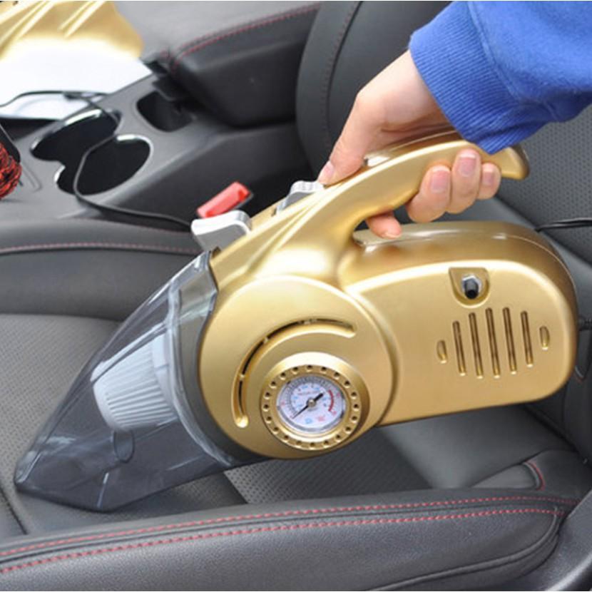 Máy hút bụi cầm tay xe hơi đo áp suất, có tích hợp khả năng bơm xe - hàng chính hãng