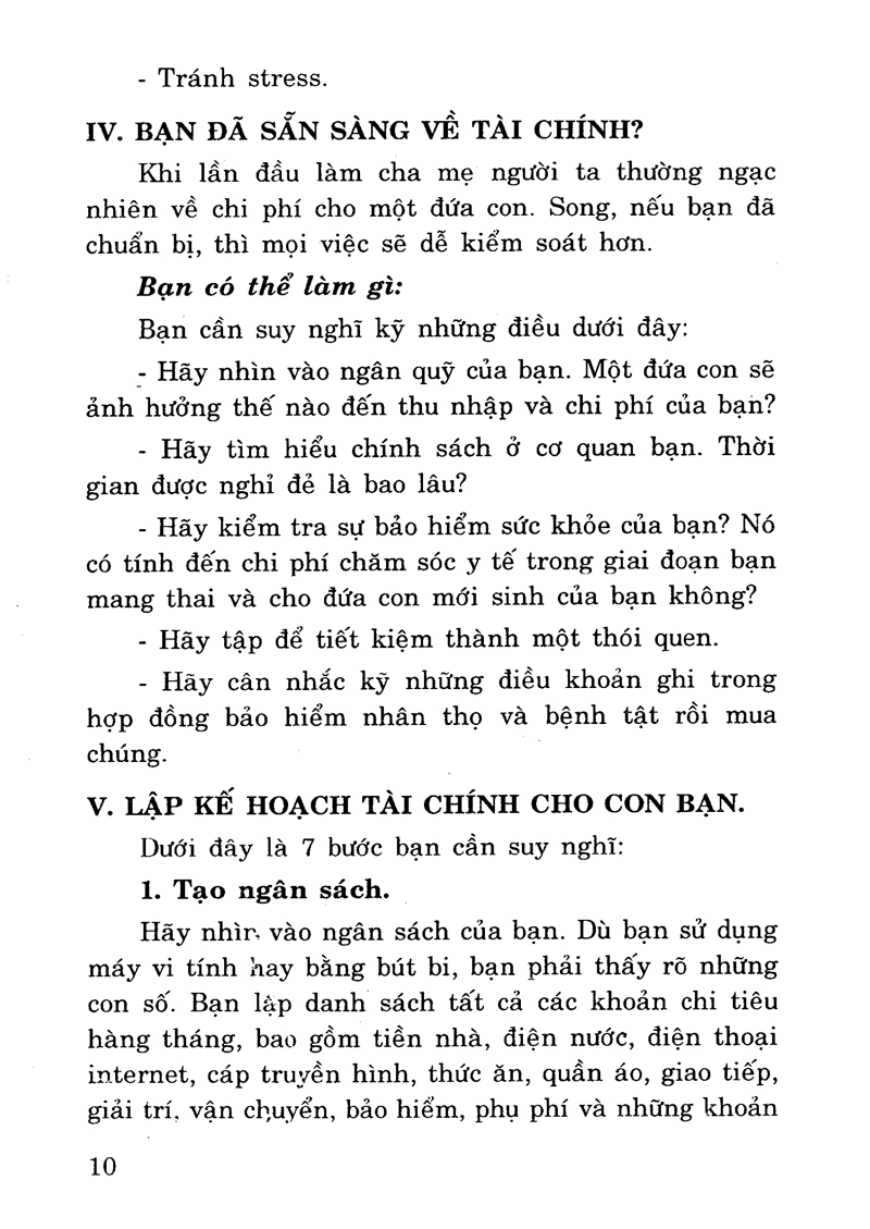 Bách Khoa Tri Thức Thai Sản - Mang Thai Và Những Điều Cần Biết _VT