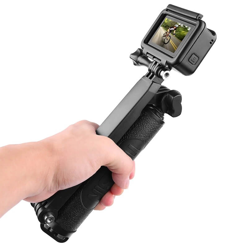 GẬY 3 KHỚP DÀNH CHO GOPRO VÀ ACTION CAM TELESIN V2 ( THREE WAY ) - HÀNG NHẬP KHẨU