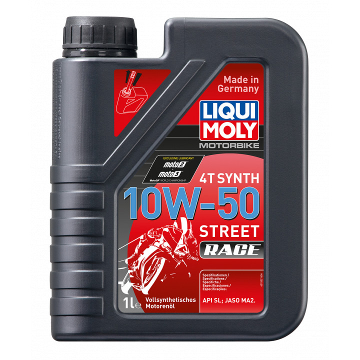 Nhớt Liqui Moly Motorbike Synth 4T 10W50 dành cho xe số