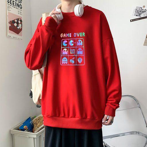 Áo Sweater Game Over Phản Quang