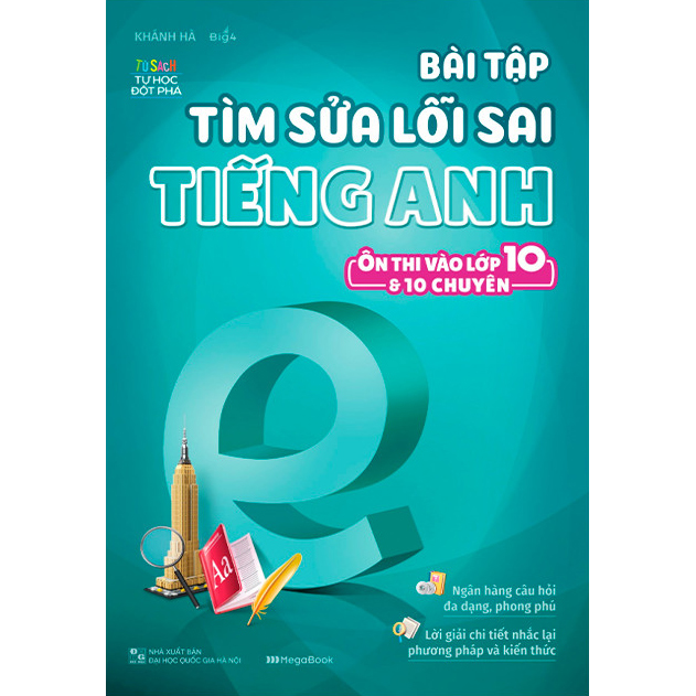 Combo 8 Cuốn: Bài Tập Tiếng Anh Ôn Thi Vào 10 Và 10 Chuyên