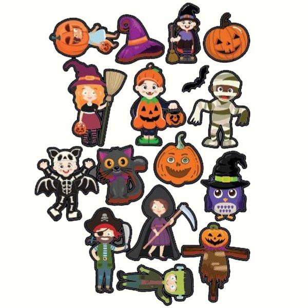 Decal Dán Tường Trang Trí Halloween - Teenage 01