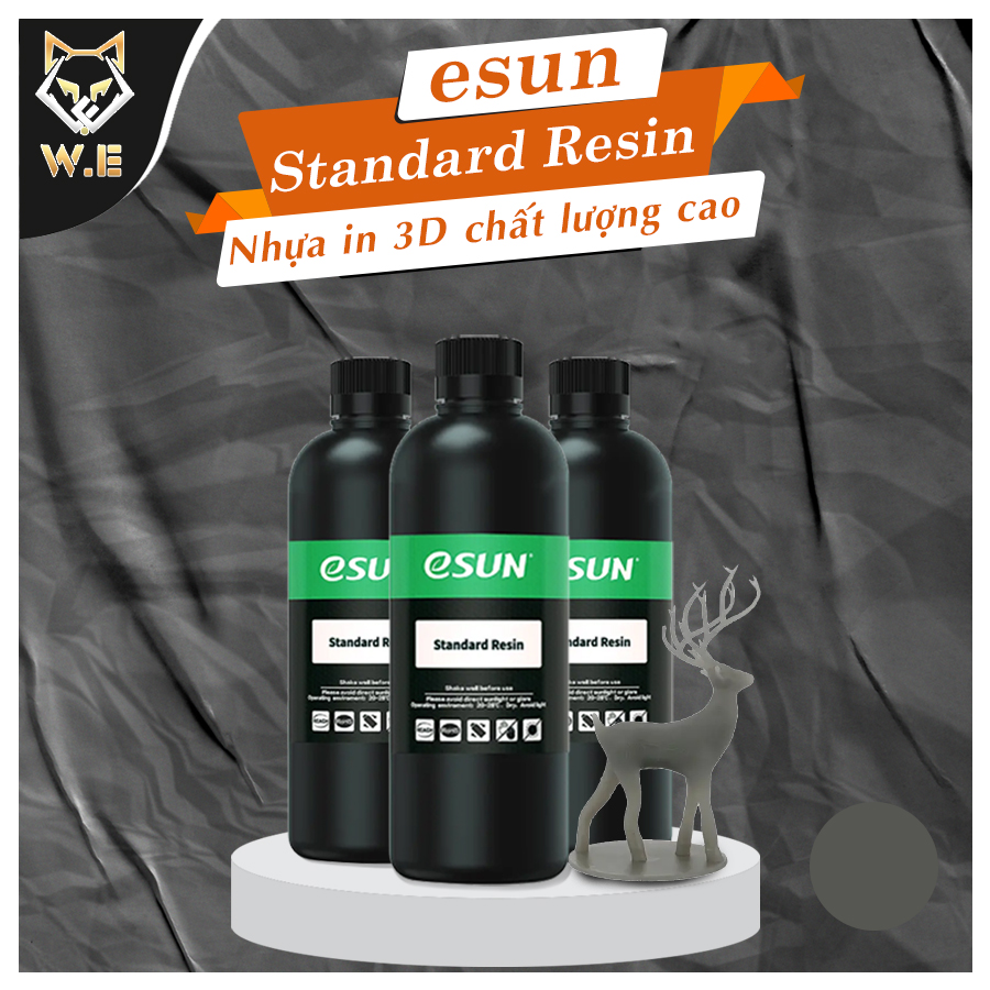 [ESUN_HÀNG CHÍNH HÃNG] Standard Resin - Nhựa in 3D chất lượng cao (1KG