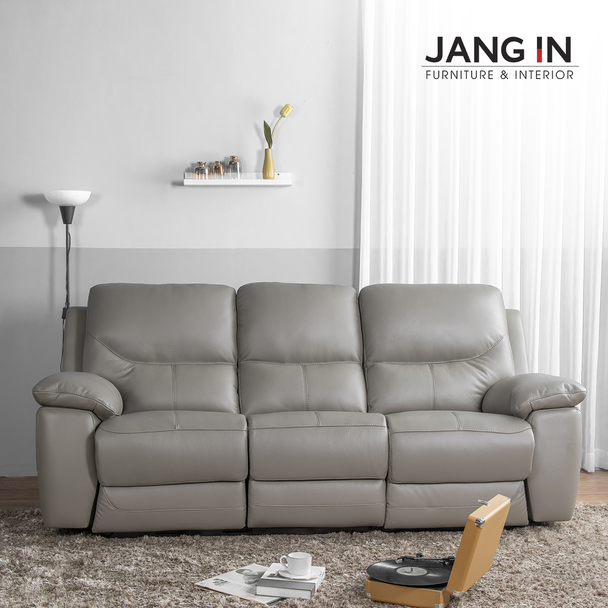 Ghế Sofa thư giãn điện 3 Chỗ Rodeo Jang In 1801090001-02