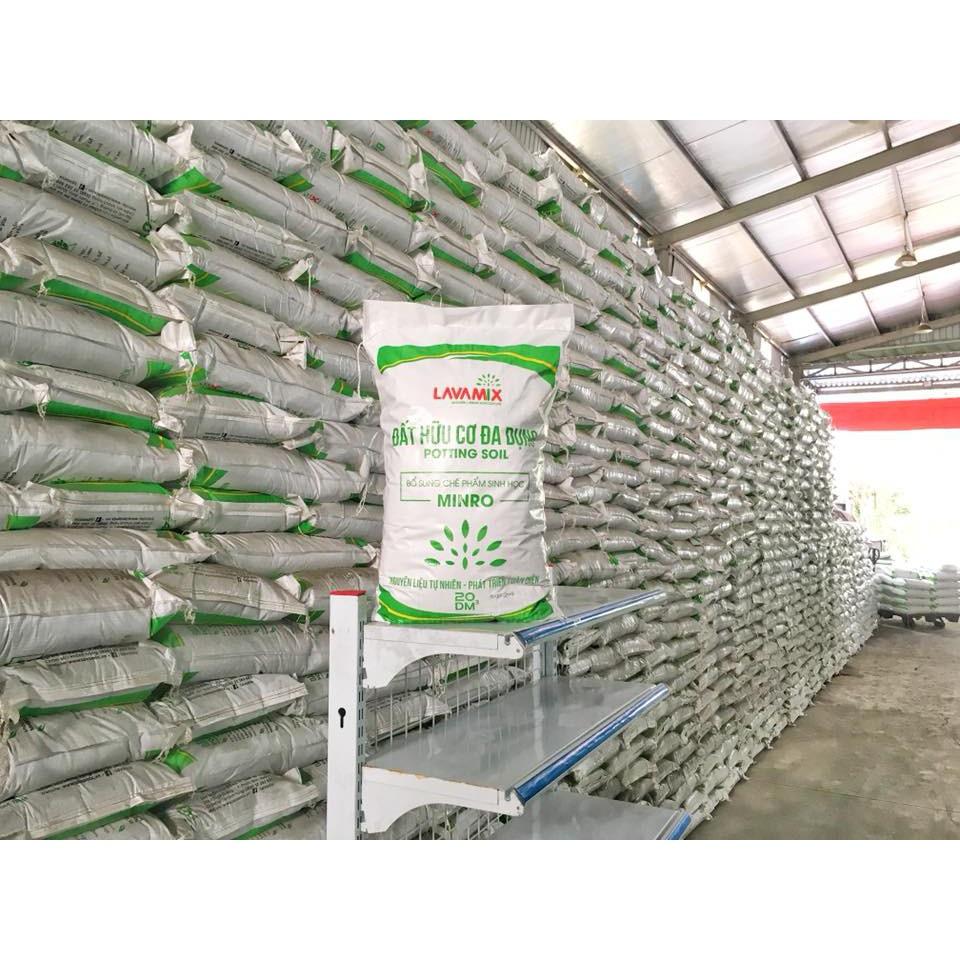 Đất Sạch Dinh Dưỡng, Sạch Mầm Bệnh - Đất Trộn Hỗn Hợp đem về sử dụng luôn