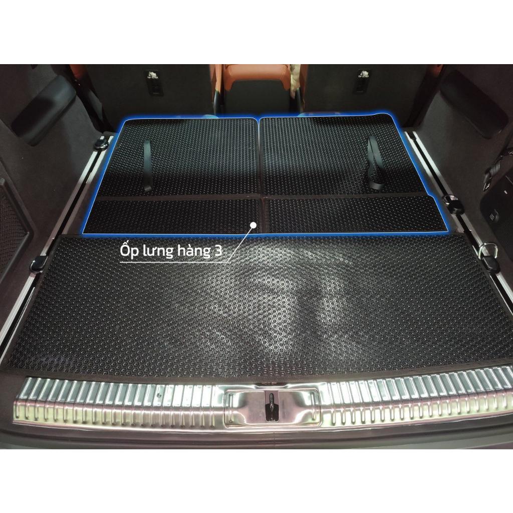 Thảm lót ô tô KATA cho xe Vinfast VF9 2023  bản 6 chỗ - Khít với sàn, Chống thấm, Chống trơn, K ẩm mốc