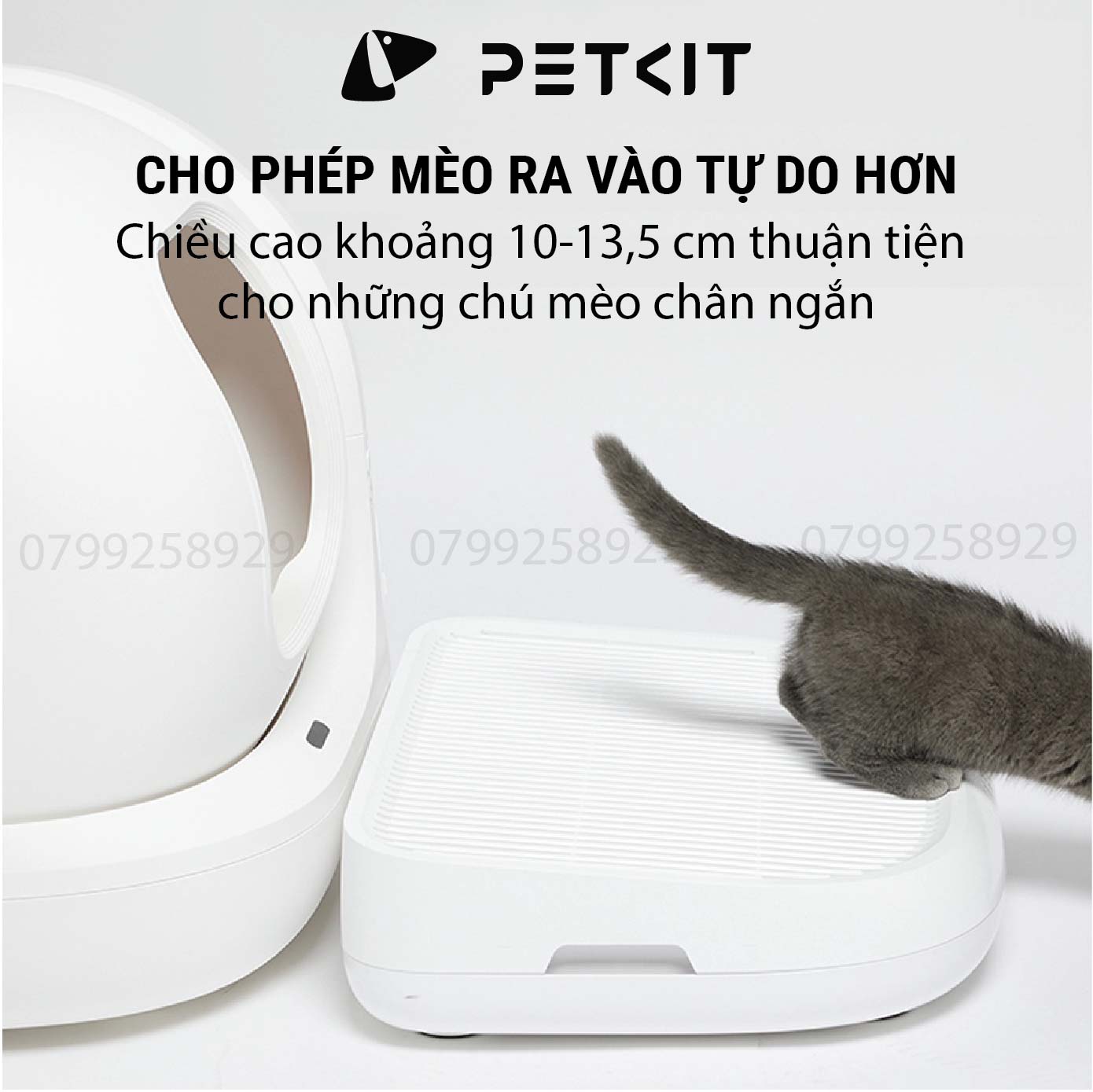 Bậc Thang Hứng Cát Petkit Dành Riêng Cho Máy Vệ Sinh Pura X và Pura Max