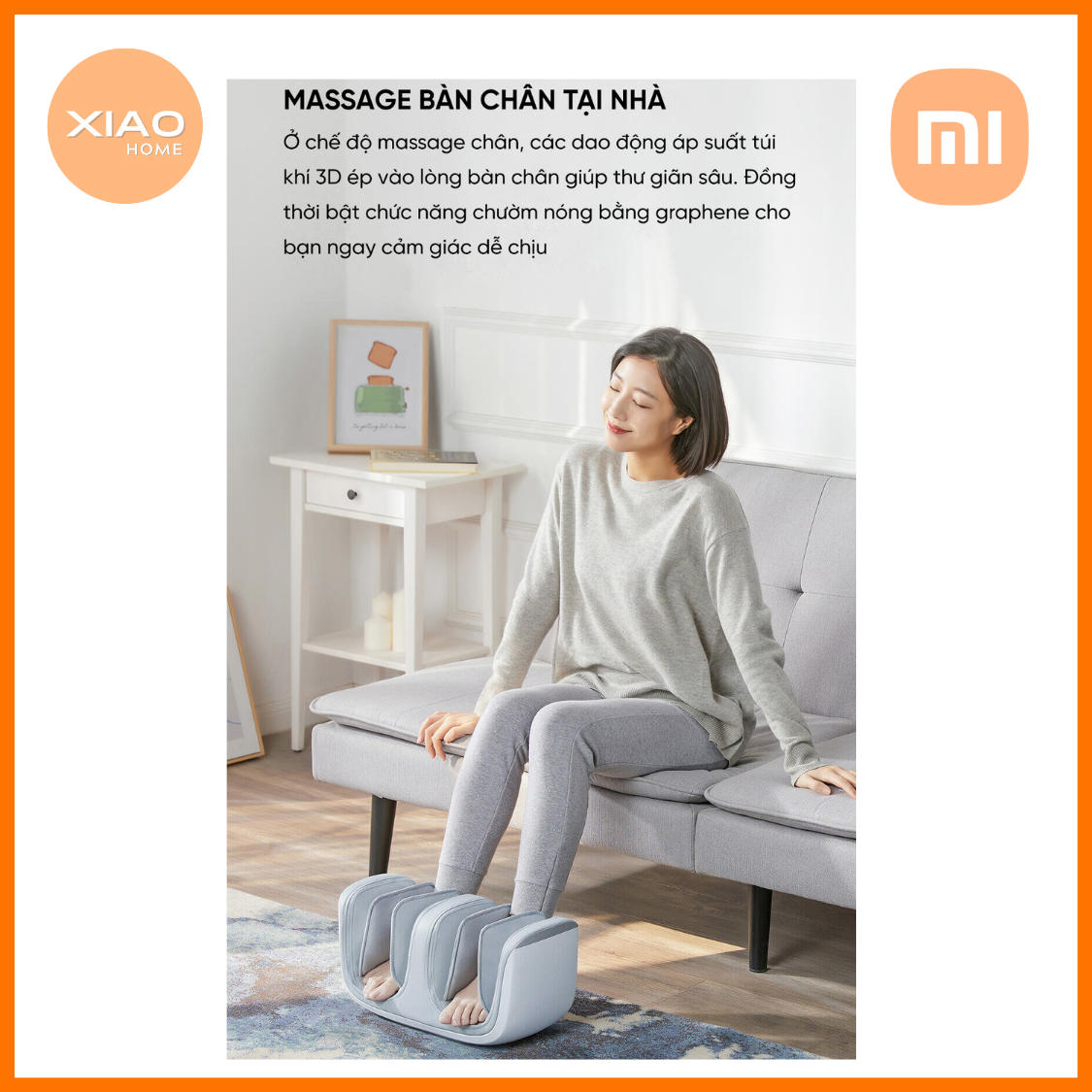 Máy Massage Chân Đa Năng Momoda SX383 - Hàng Chính Hãng