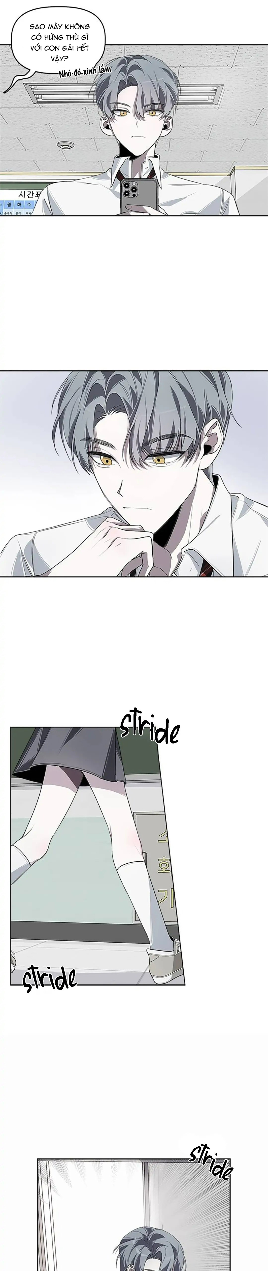 đàn anh thật xấu xa! chapter 1.2 9