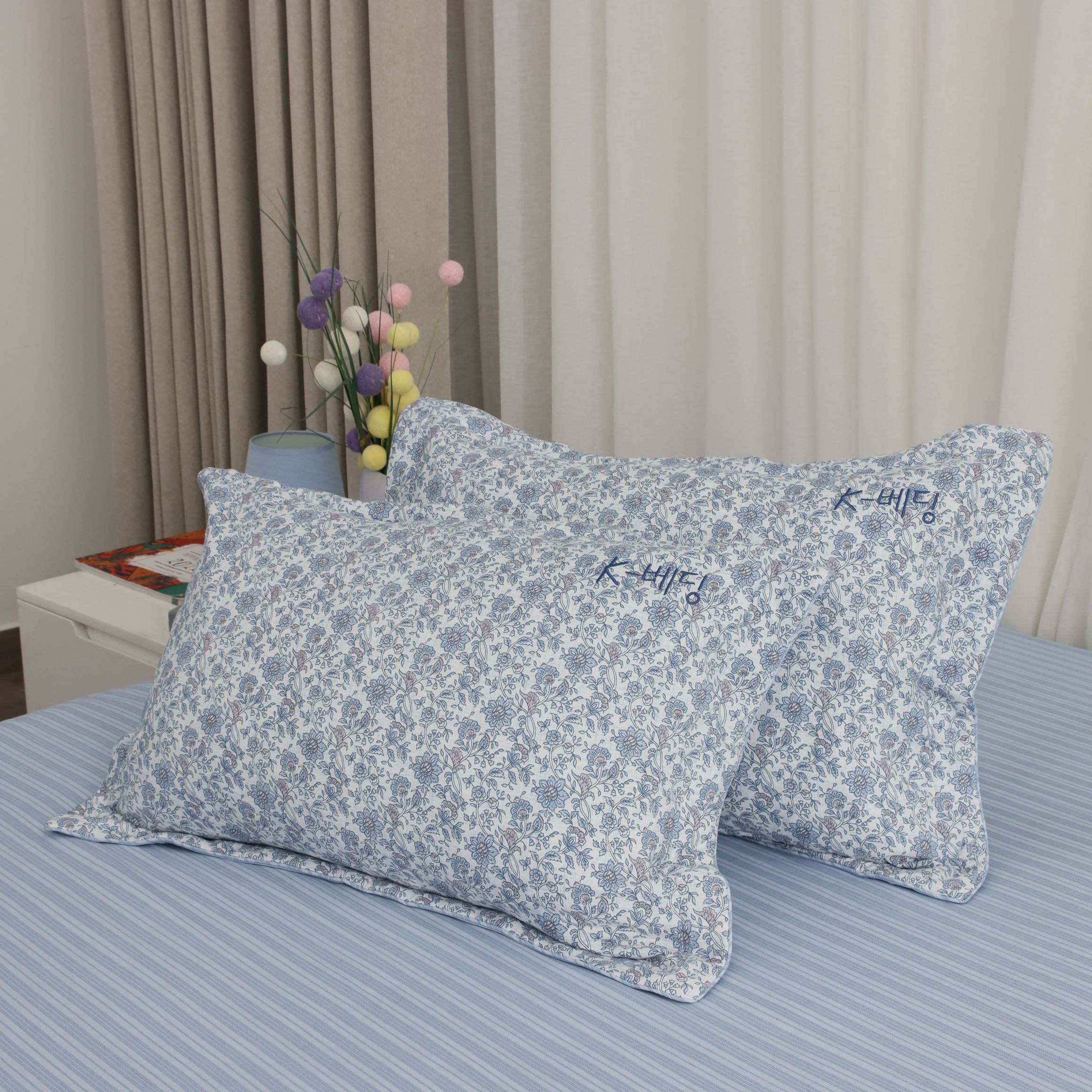 Bộ ga giường K-Bedding KMTP306 chất liệu Microtencel mềm mại, thoáng mát